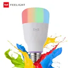 Умсветодиодный Светодиодная лампа Yeelight, 1s, яркая, 800 лм, 8,5 Вт, E27, лимонная умная лампа для приложения для умного дома, белаяRGB, GU10, английская версия