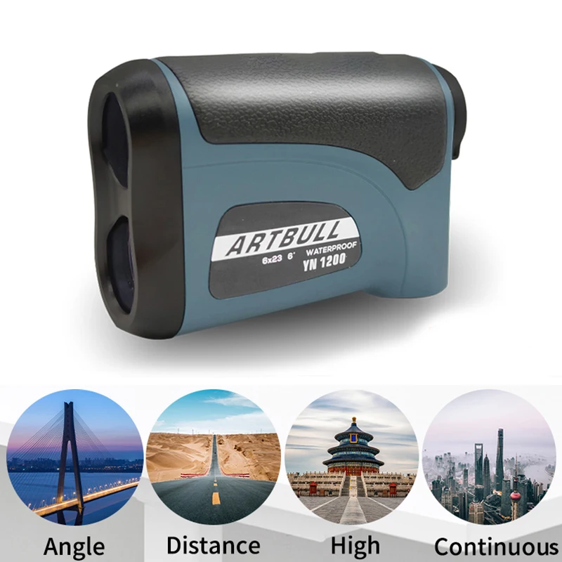 

laser distance meter 1600m telescope rangefinder for hunting Golf measure tape laser
