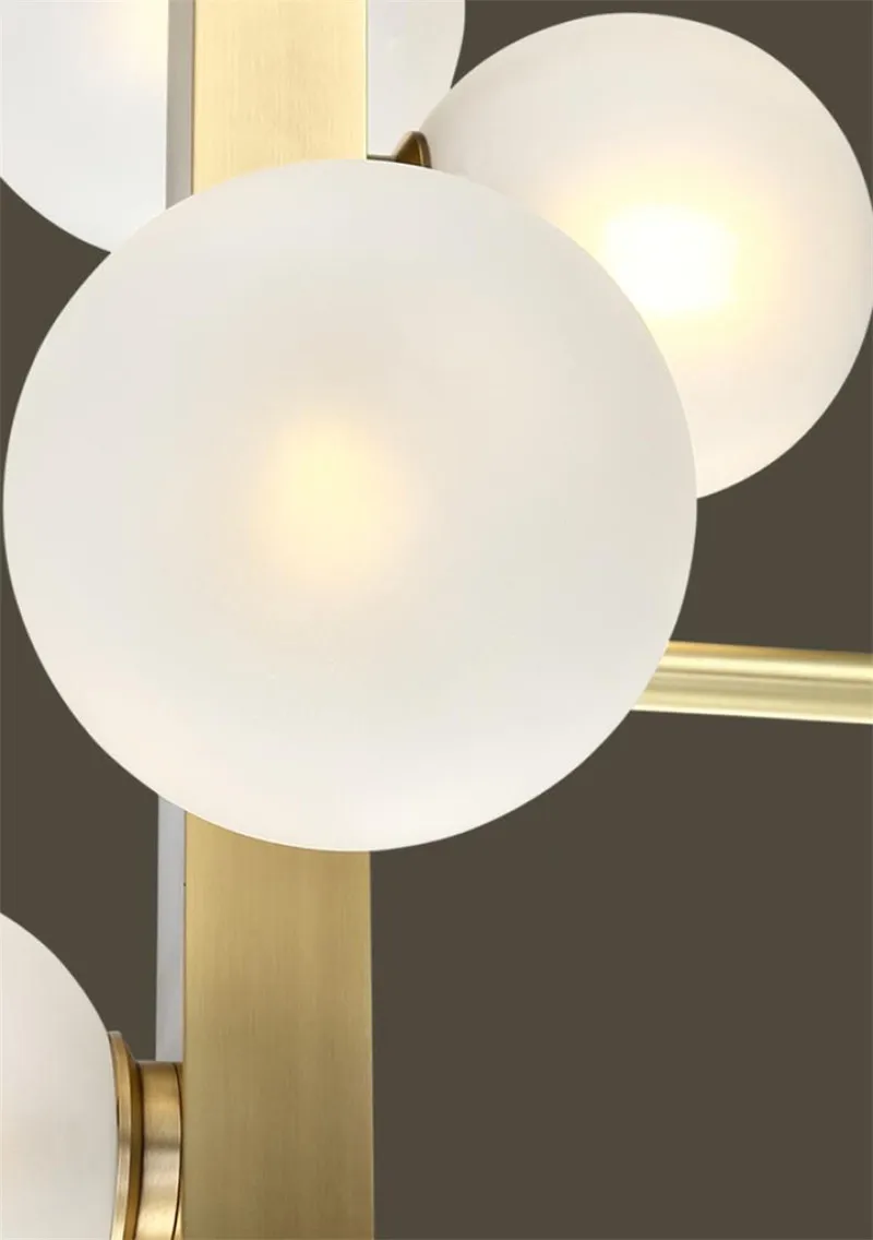 

Simple Led Long Magic Bean Lamp Dining Room Chandelier Living Room Bar Chandelier Ball Hanging Lamps 7/ 9 /10 / 12 Heads PA0748