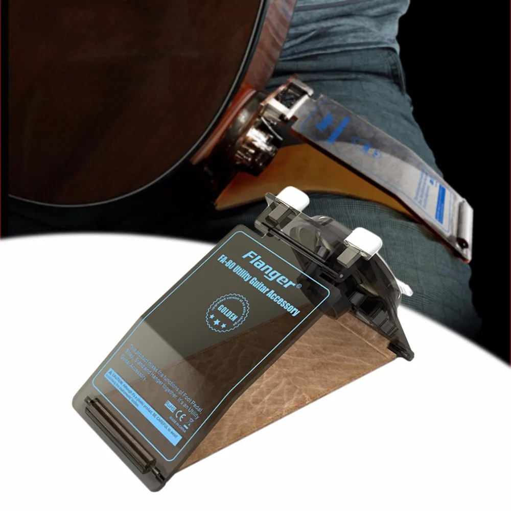 Flanger FA 80 практичный инструмент для гитары аксессуар ног ремешок шеи подставка