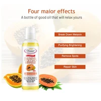 100ml papaya emollient oil deep moisturizing hydrating body face care skin lifting relaxation massage oil creams skin care