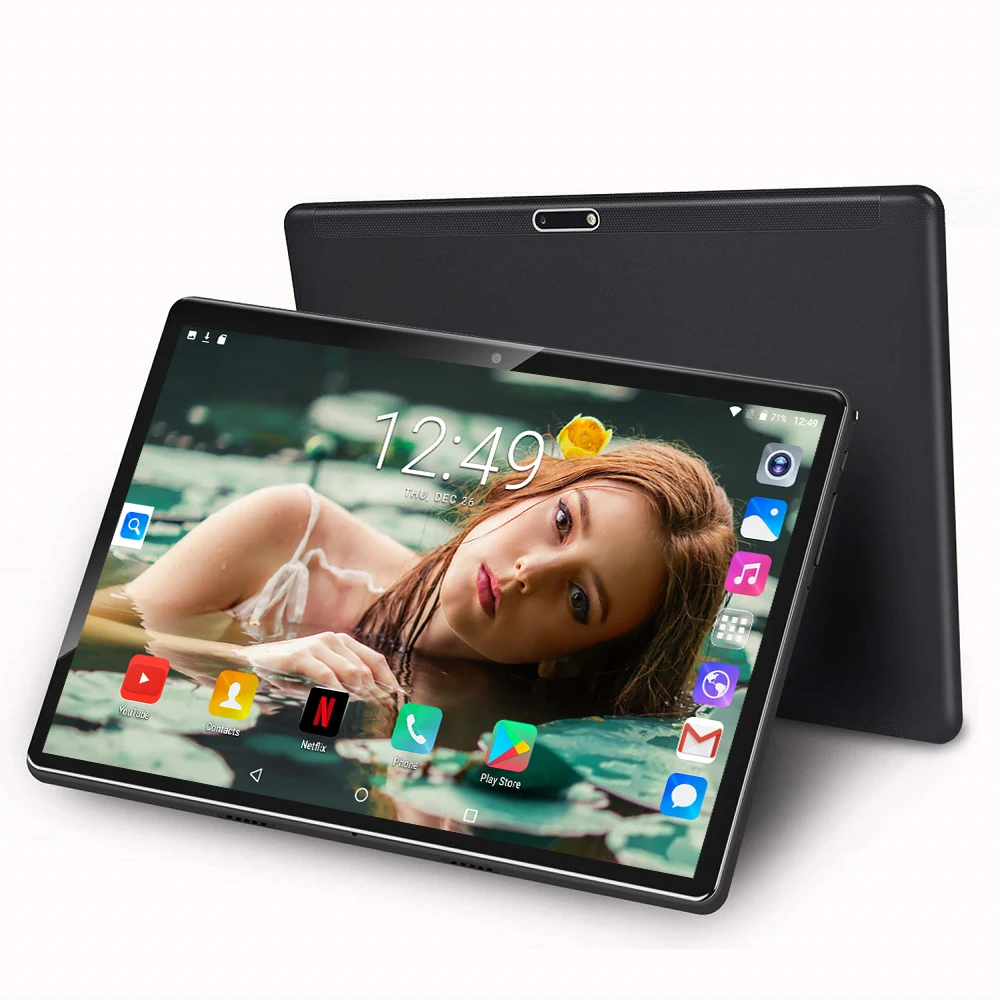 10-дюймовые планшеты Quad Core 1 5 Гб RAM 32 ГБ ROM 3G 4G LTE IPS 10 Android 7 0 планшетный ПК Netflix Goolgle Play