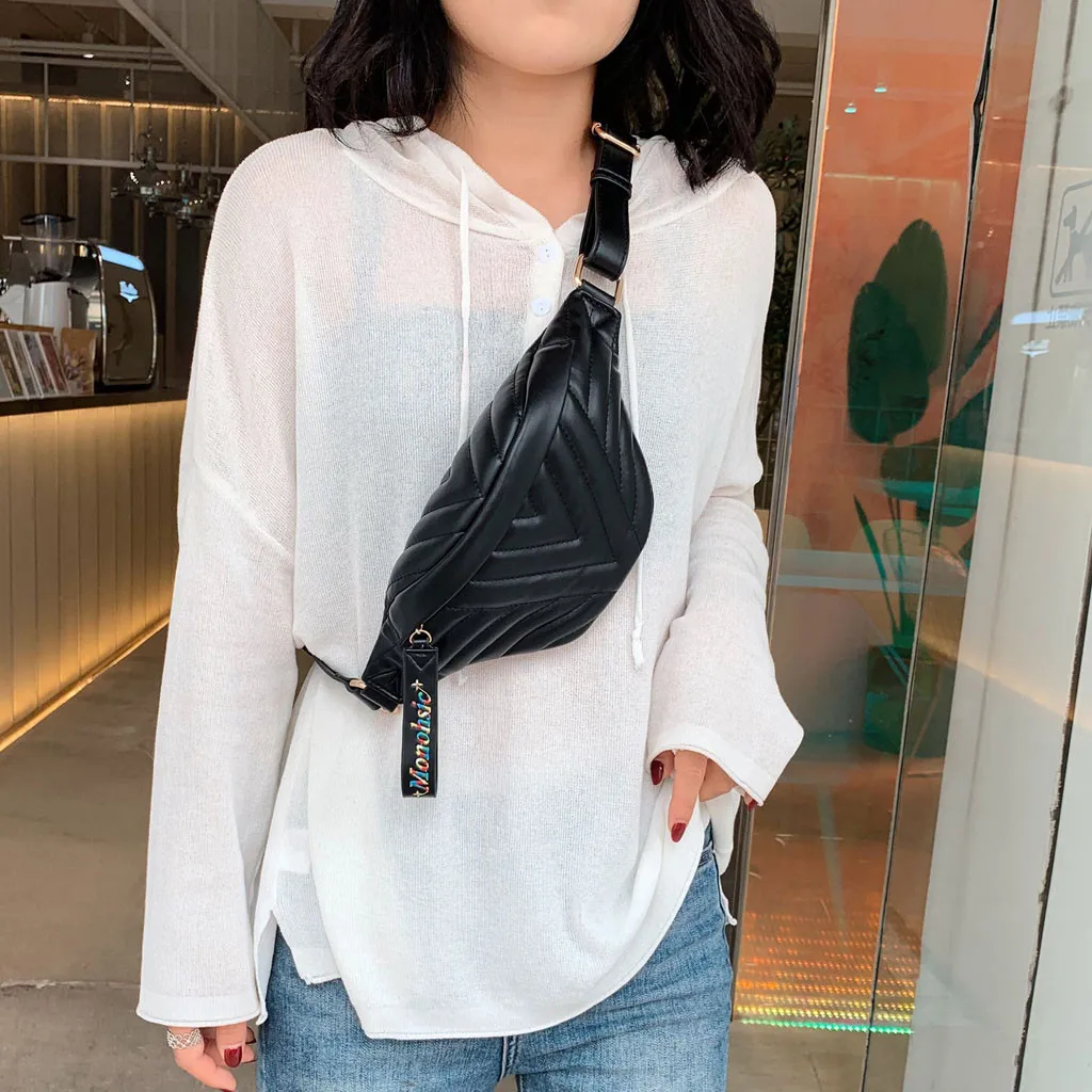 Модная женская сумка мессенджер клетчатые поясные сумки дорожная маленькая