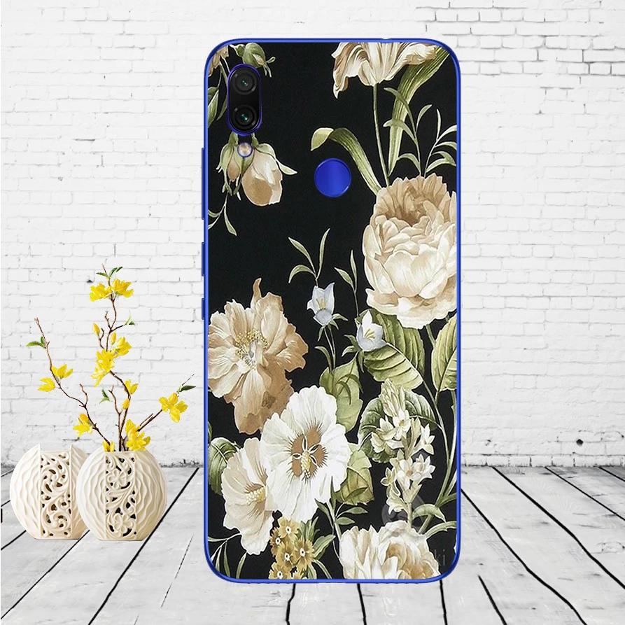 F41 Чехол для Xiaomi Redmi Note 7, силиконовый чехол для Xiaomi Redmi Note 7, задняя крышка, чехол для Redmi Note 7, чехол для телефона - Цвет: F41