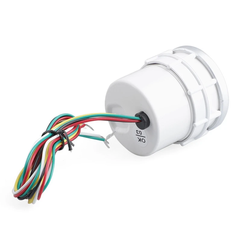 CNSPEED 2Дюйма 52мм Авто Автомобиль Тахометр Тахограф 0-8000 об/мин 12В Универсальный Мотор Белый Светодиодный Щупер в.