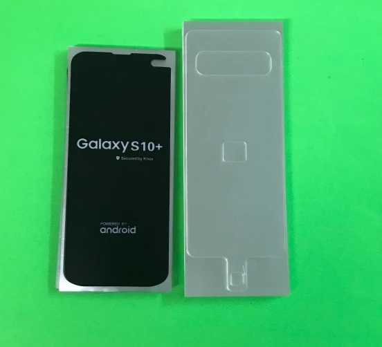 100 шт заводская Защитная пленка для переднего ЖК-экрана samsung Galaxy Note 8 9 10 S8 S8+ S9 S9+ S10E S10 Plus