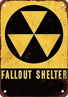 marinapolly fallout shelter vintage look reproduction pub home decor metal signs 8x12 inches