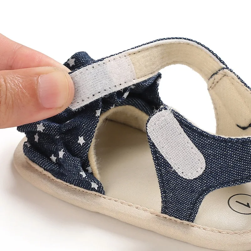

Newborn Infant Baby Girls Princess Shoes Summer Sandals Non-slip Shoes 0-18M First Walkers Baby Bowknot Sandals Children Shoes