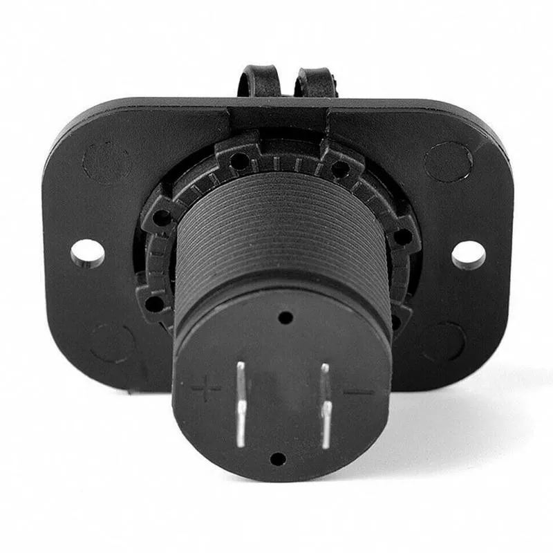 

Dual 2 Port USB Car Charger Lighter Socket Dual USB Charger Adapter Color Car with Charge Cover Blue Waterproof J3S2