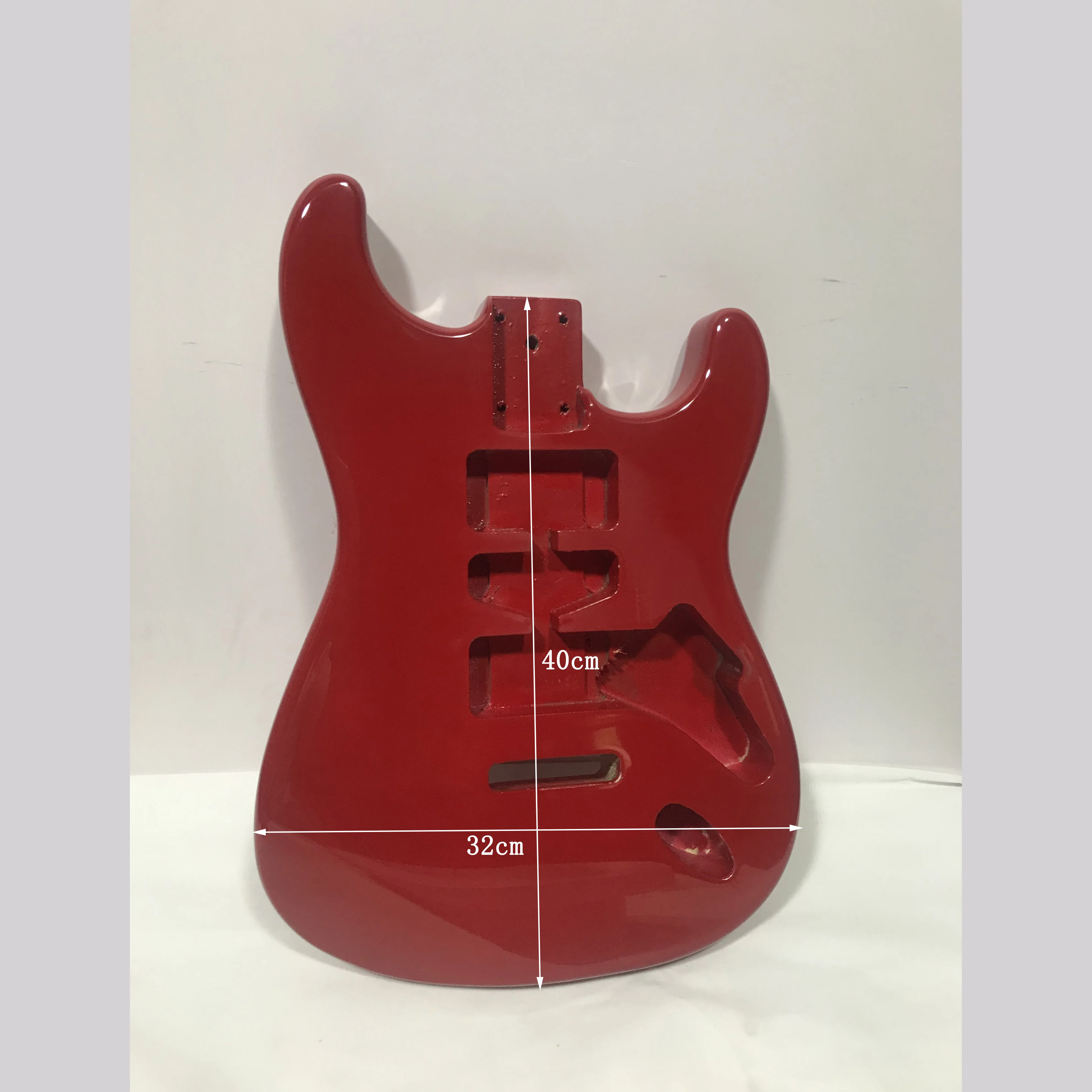 

DIY Electric Guitar Body Unfinished Simi Finished Guitar in High Quality Left Handed Guitar Afanti Music ASH body