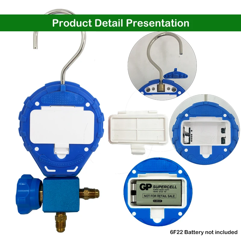 Цифровой манометр для трубопровода вакуумный измеритель давления|Манометры| |