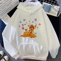 kawaii disney bambi anime funny cartoon harajuku hoodies women cute manga vintage sweatshirt korean style graphic hoody female
