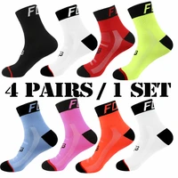 4 pairs knee high socks socks women compression socks mens socks sports socks cycling socks woman socks soccer socks