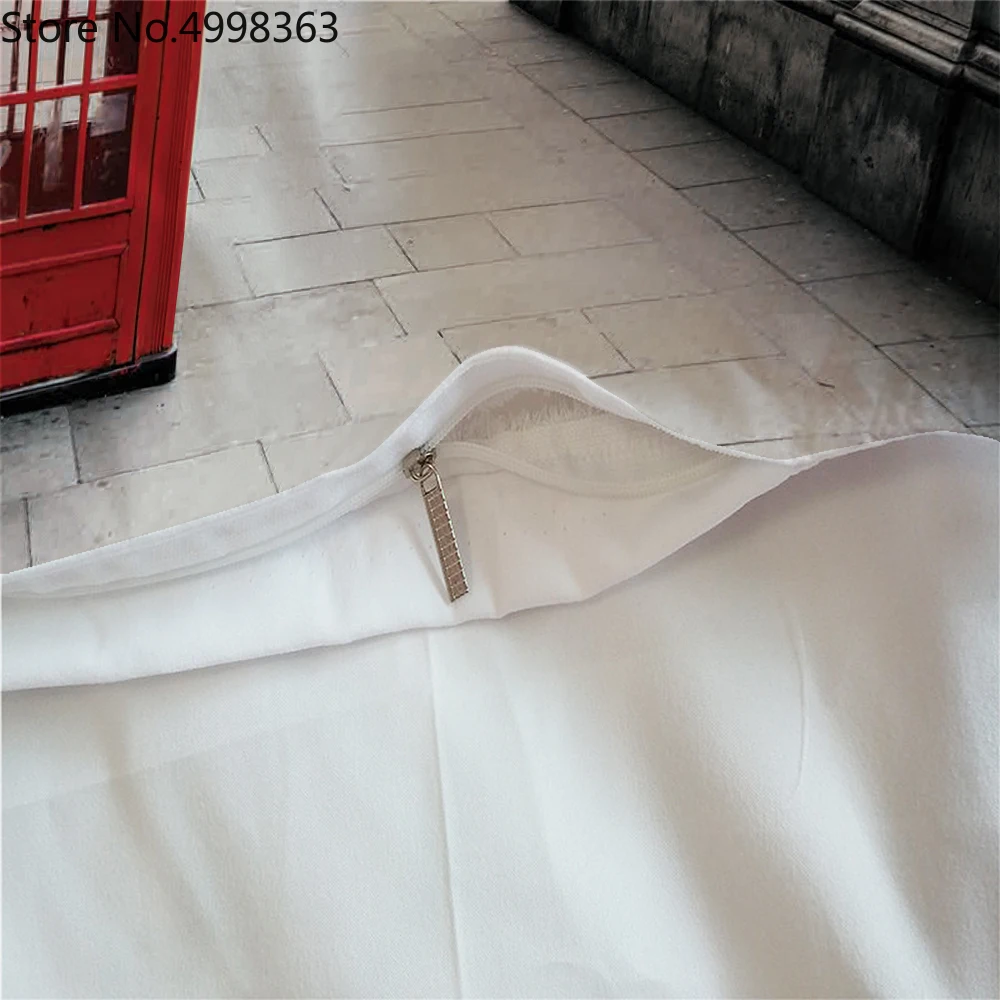 Париж ретро пододеяльник набор 3D Лондон улица иллюстрация печать кровать