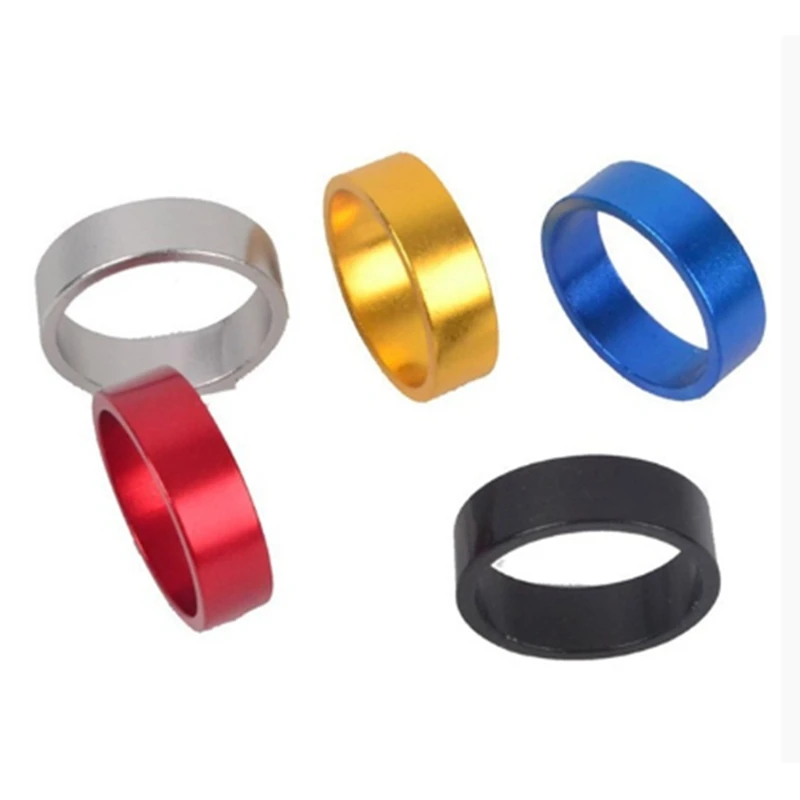 

8Pcs/Set 5/10/15/20Mm Aluminum Alloy Headset Stem Spacer MTB 28.6Mm Fork Washer Cap For Road Bike Cycling