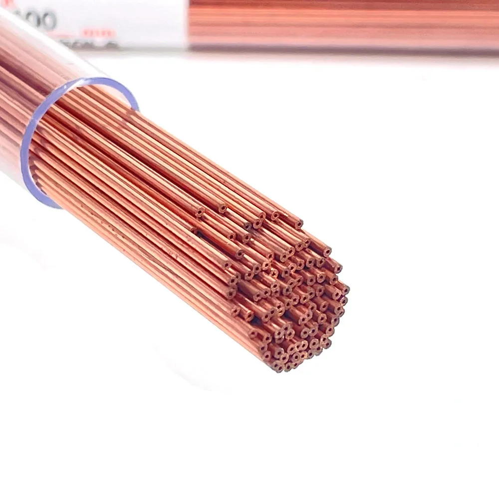Ziyang Copper Electrode Tube Single Hole 1.0*400mm ID 0.3mm for EDM Drilling Machine