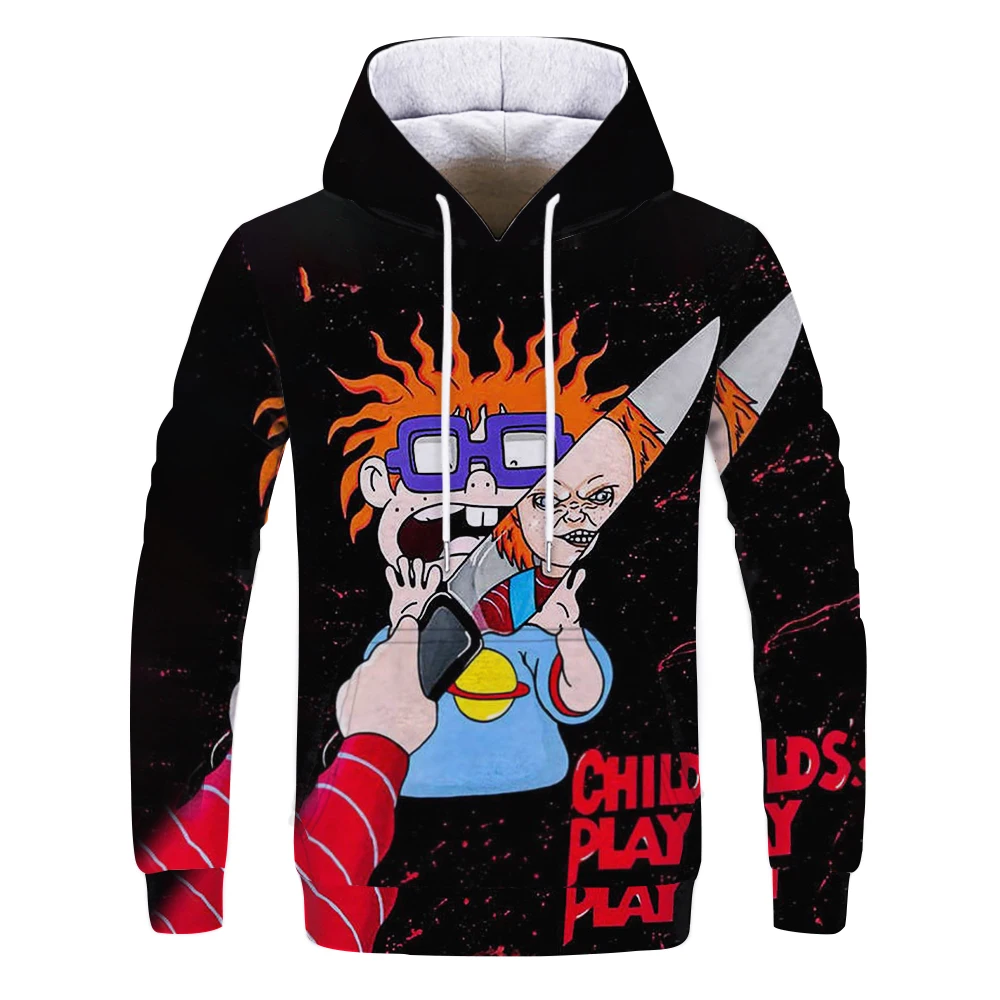 

2020 Clown 3d printed hoodie fashionable and comfortable men's children's clown sweatshirt