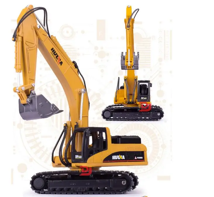 

high simulation alloy engineering vehicle model, 1: 50 alloy excavator toys, metal castings, toy vehicles, free shipping