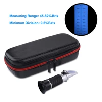 yieryi brix refractometer 45 82 handheld brix meter concentration meter atc for concentrated fruit juice condensed milk jam