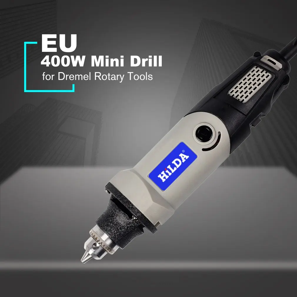 Variable Speed Rotary Tool Electric Tools 400W Mini Drill 6 Position for Grinding Machine | Инструменты