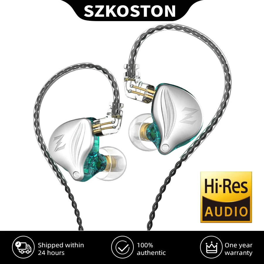 

QKZ ZAX2 Super Bass Earphone HiFi Music Wired Headphones With Microphone Noise Cancelling Headset Games Sports Monitor Earbuds