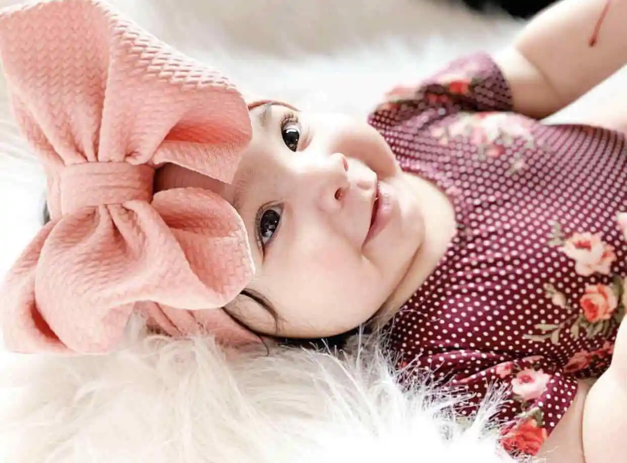 Аксессуары для малышей новорожденных маленьких девочек и повязка на голову в