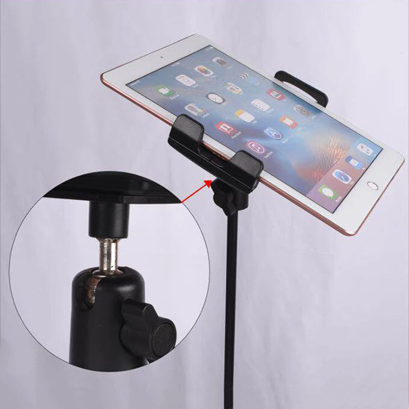

Universal Phone Tablet Tripod Mount Holder Stand Extendable Bracket for iPhone iPad VH99