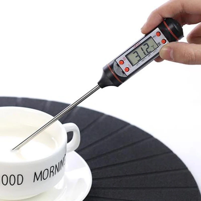 Кухня масляный термометр барбекю выпечки Температура измерительная электронная