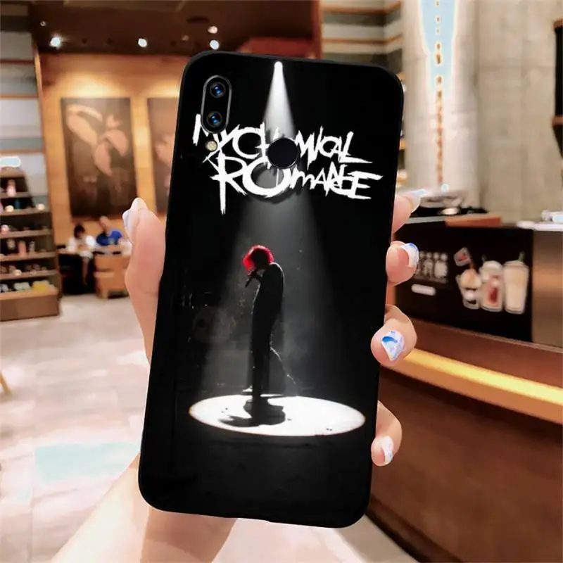

My Chemical Romance Phone Case For Xiaomi Redmi note 7 8 9 t max3 s 10 pro lite funda cover coque shell