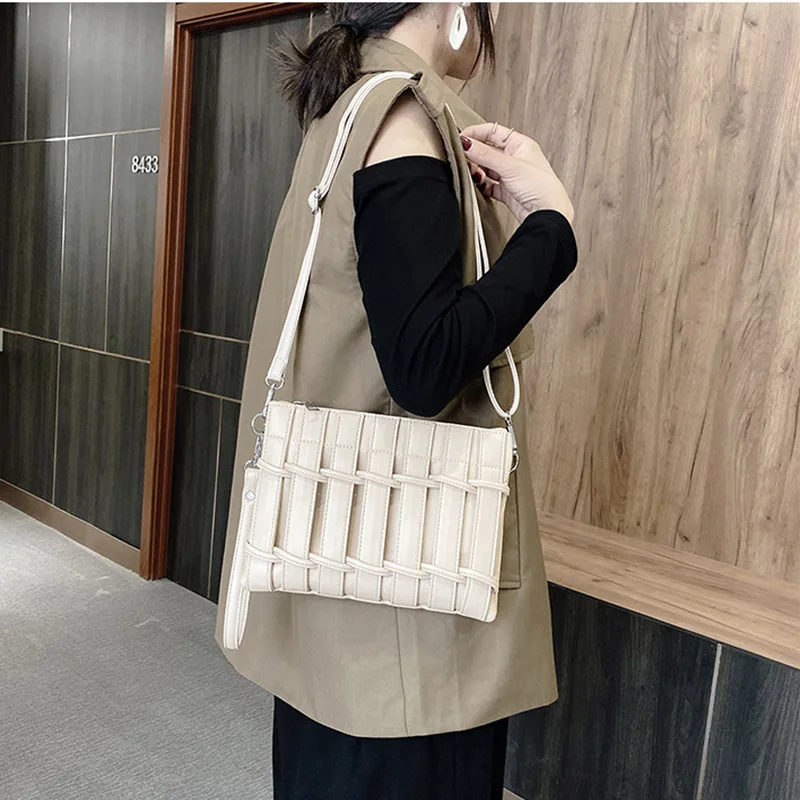 

PU Leather Tote Bags For Women 2020 Autumn Winter Shoulder Handbag Fashion Simple Crossbody Bag Ladies Travel Hand Bag Purses
