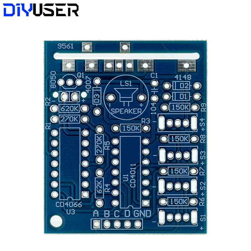 16 шт. музыкальная шкатулка звуковая электронное производство детали сделай сам