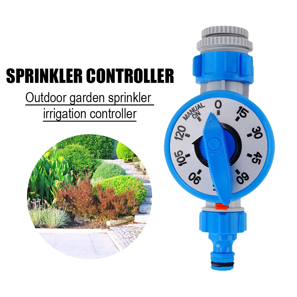 

Garden Water Timer Automatic Irrigation Controller with Adjustable Handle Gardening Sprinkler Timer for Lawn Garden Irrigation