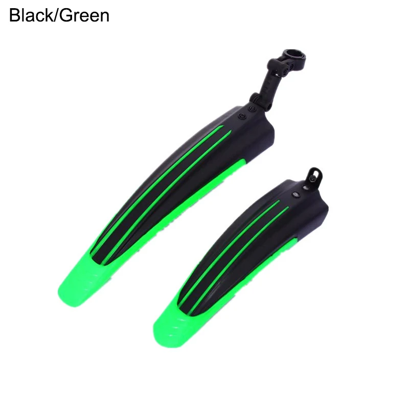 Pair of Bicycle Fenders Mountain Road Bike Colorful Resin Mudguard Front Rear MTB Mud Guard Wings For Bicycle Accessories 2PCS