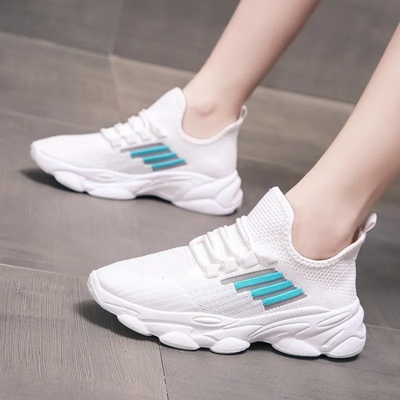 

2020 Chunky Sneakers Platform Fashion Ulzzang Designers Old Dad Shoes Woman Lace Up Sports Mesh Breathable Shoes Tennis Female