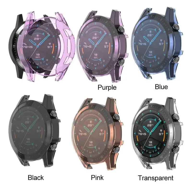 Горячая Распродажа Взрывозащищенная прозрачная защитная пленка для Huawei Watch GT2
