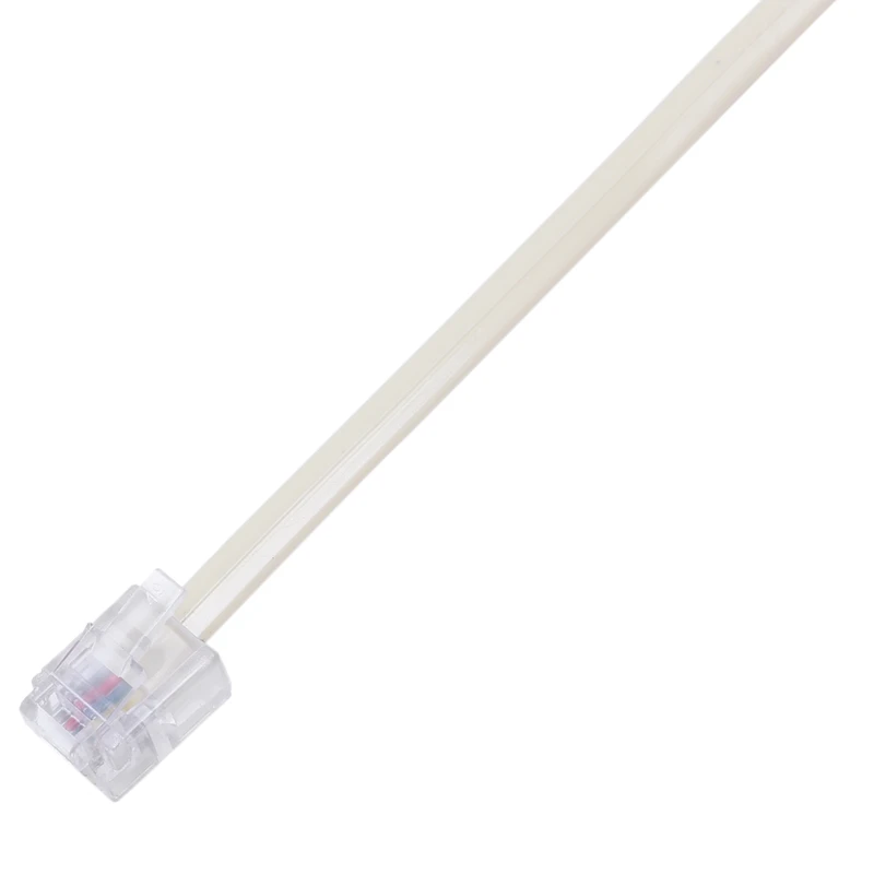 Лидер продаж 3c бежевый RJ11 6P4C штекер к 5 портам 6P2C гнездовой разъем разделитель