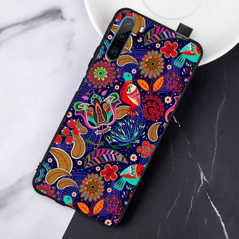 

Colorful mandala art Pattern Phone Case For Huawei honor Mate P 10 20 30 40 Pro 10i 9 10 20 8 x Lite