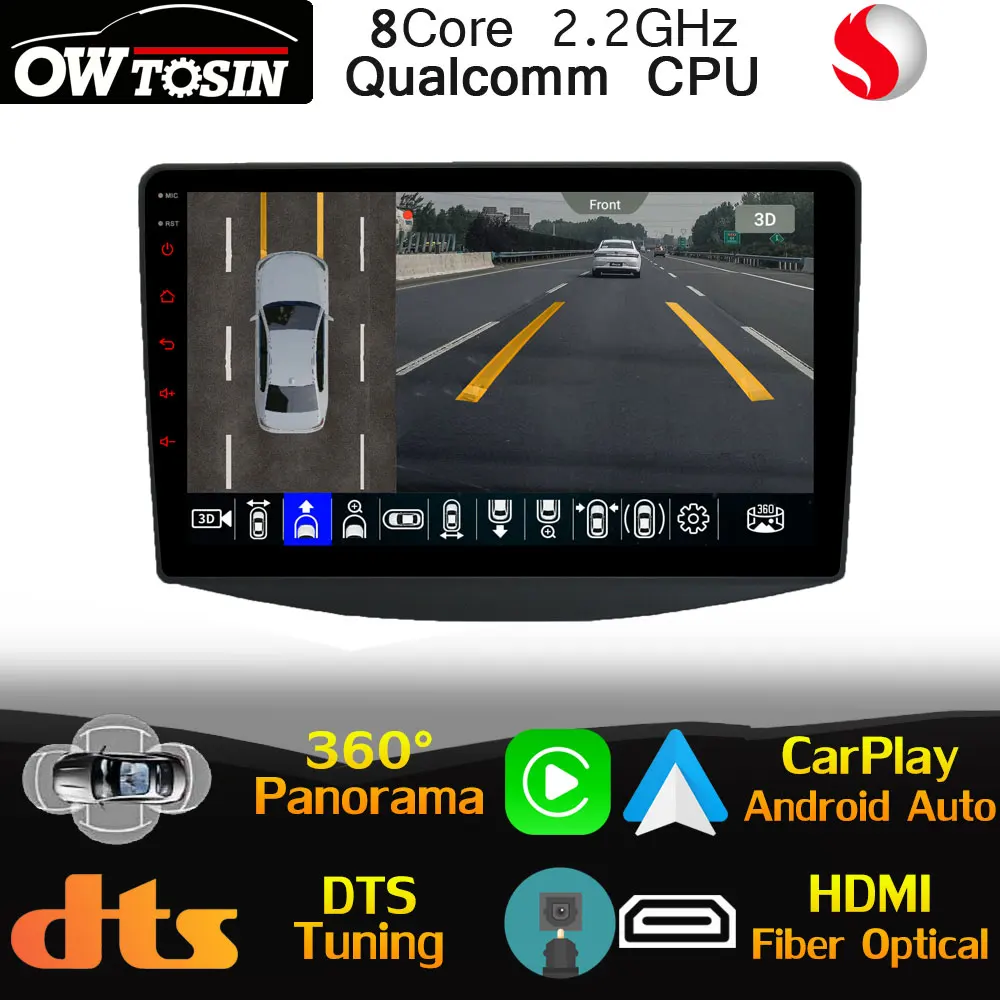 Процессор Qualcomm Android автомобильный мультимедийный плеер для Mitsubishi Grandis 2003-2011 HDMI 360