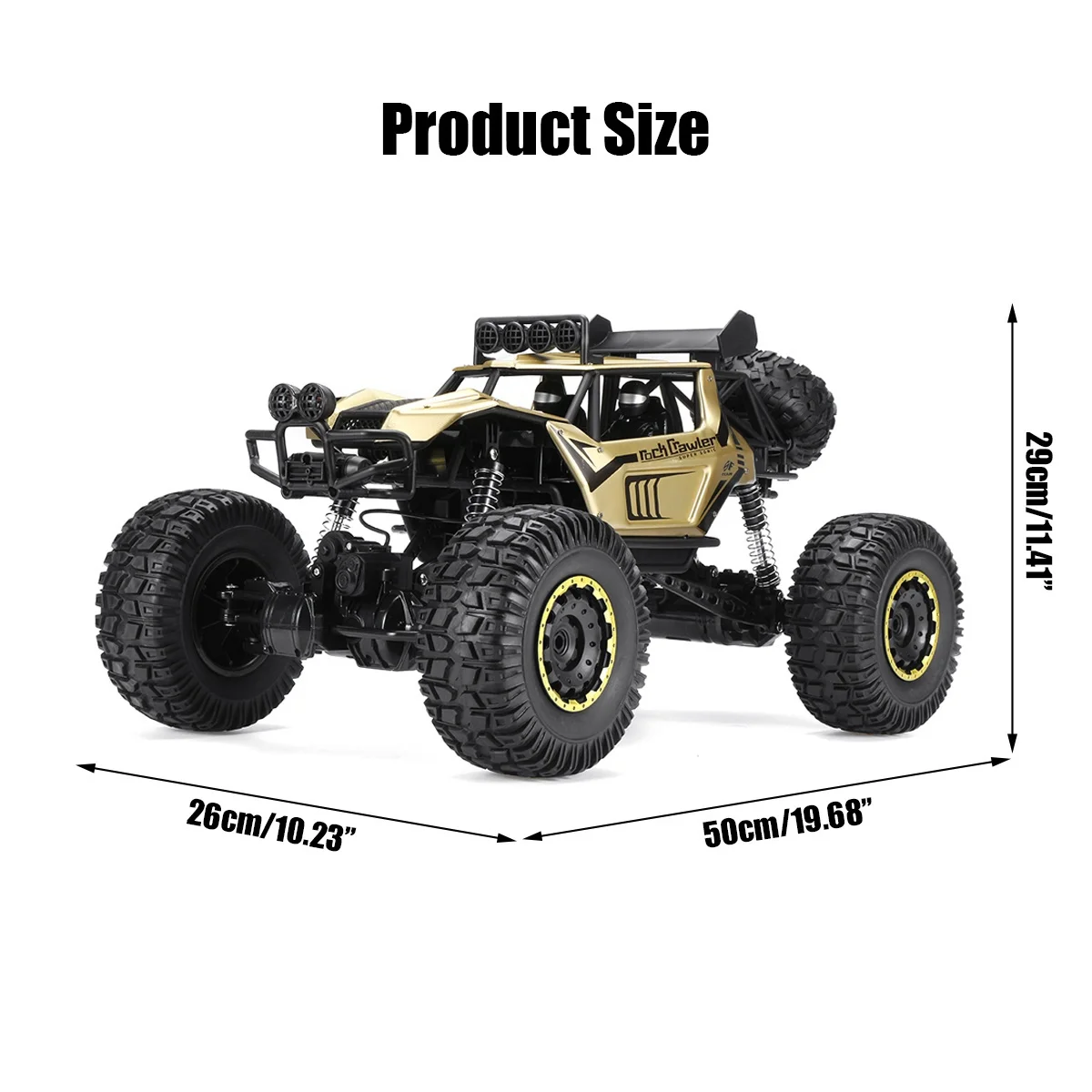 

1:8 4WD RC Car 2.4G Radio Control Car Electric Remote Control Vehicle Monster Off-Road Car Remote Distance 80cm Children Toys
