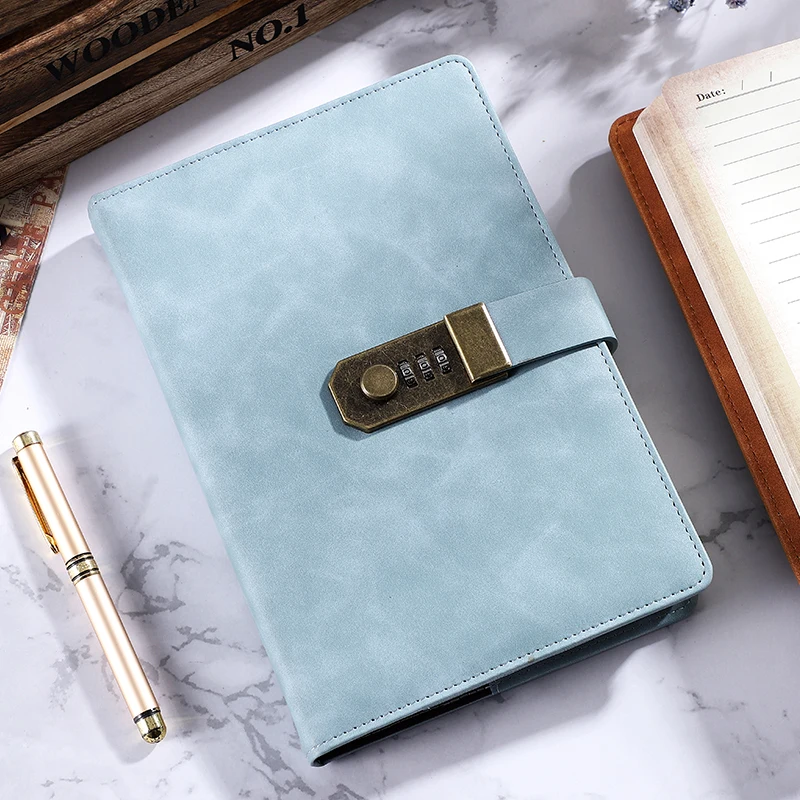 

Блокнот Cipherbook женский многофункциональный античный дневник A5 супер плотный утолщенный ретро-блокнот с замком