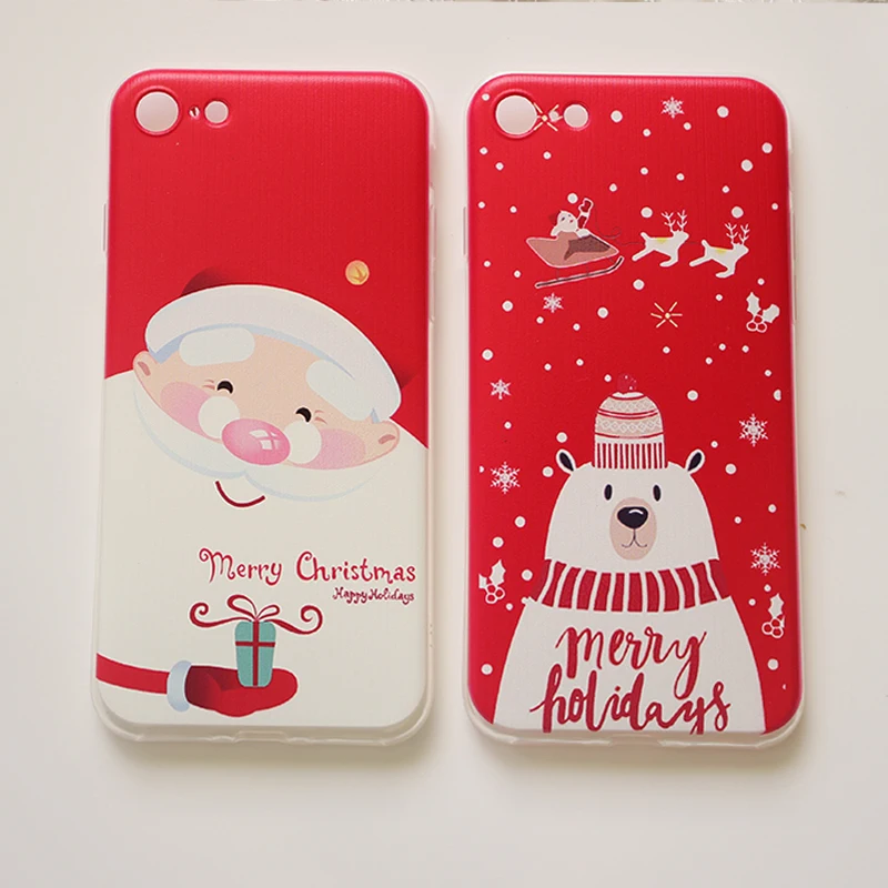 christmas santa reindeer bear mobile phone case for huawei p20 nova 3e 5i p30 4e pro y635 y3 2 y5 3 prime lite housing cover bag free global shipping