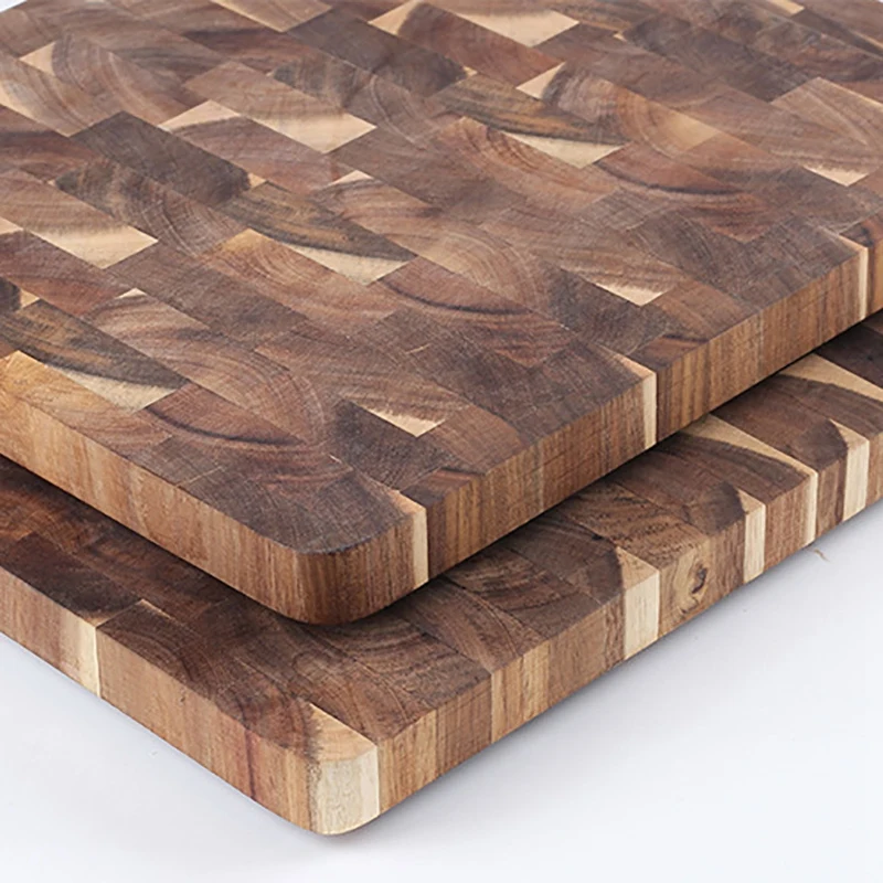 

Premium Acacia Wood Cutting Board Solid Sturdy Chopping Serving Tray Platter Perfect Gift