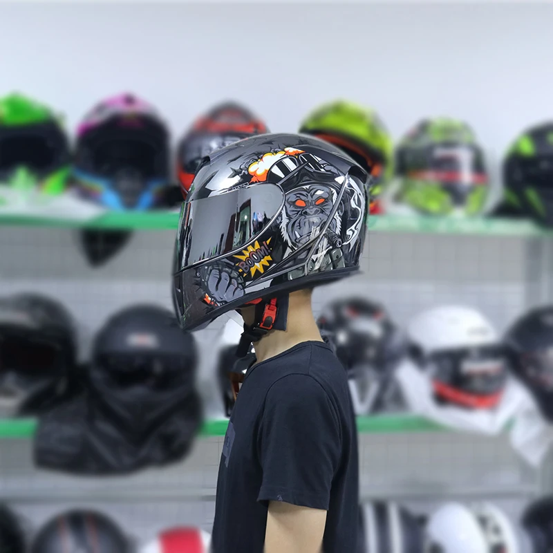 Мотоциклетный шлем Полнолицевой шлем дышащий Capacete Da Motocicleta ABS шлем для верховой езды шлем для мотокросса