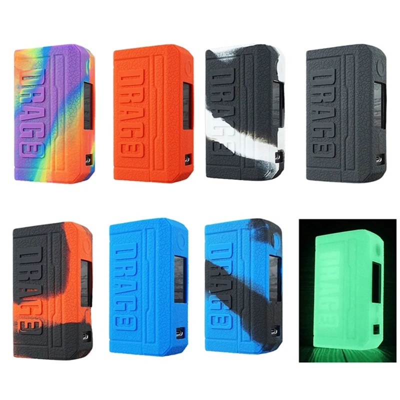 

Silicone Case For Voopoo Drag 3 Texture Cover Protective Rubber Sleeve Wrap Skin