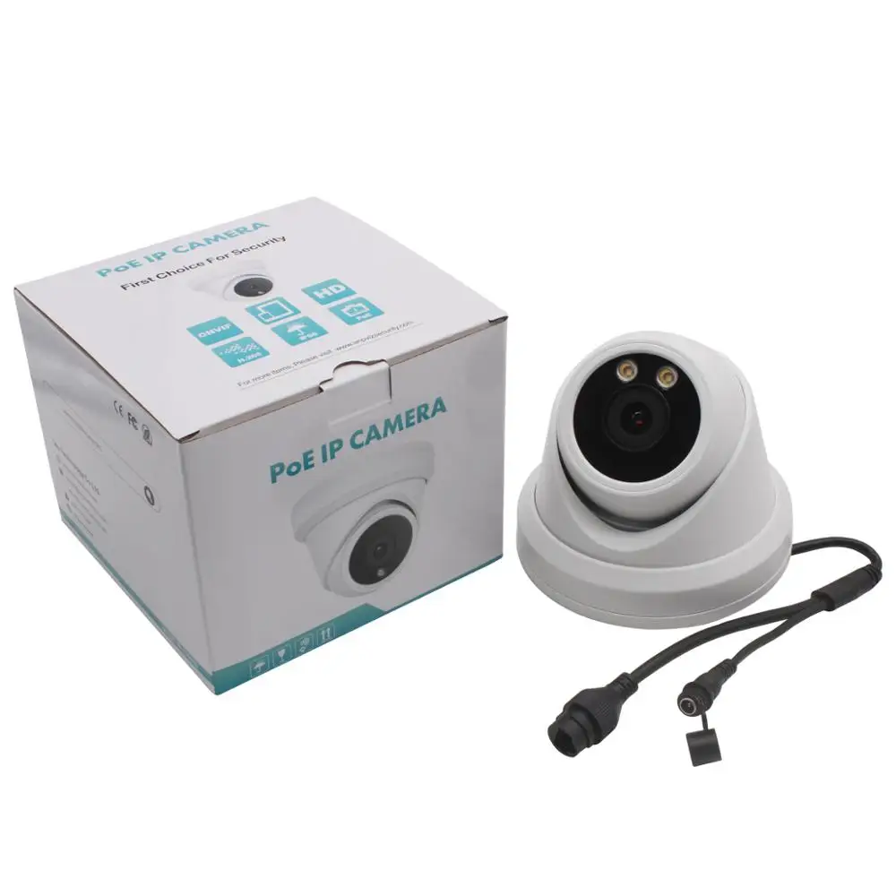 Anpviz 5MP Starlight IP камера POE купольная супер красочное наблюдение IR 30 м встроенный