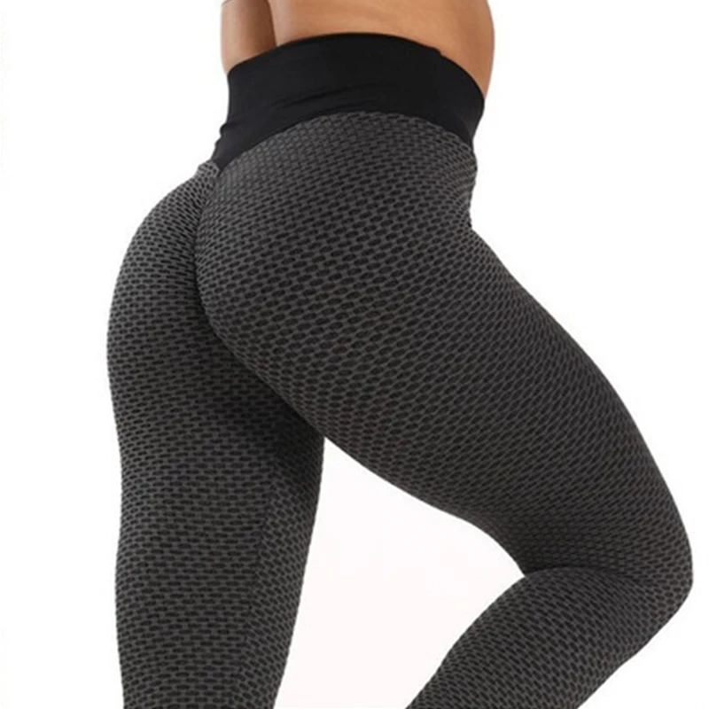 

Fashion Solid High Waist Stretch Yoga Pants Women Peach hip Nude Sports Slim Tights Seamless Hip Lifting Fitness Leggings