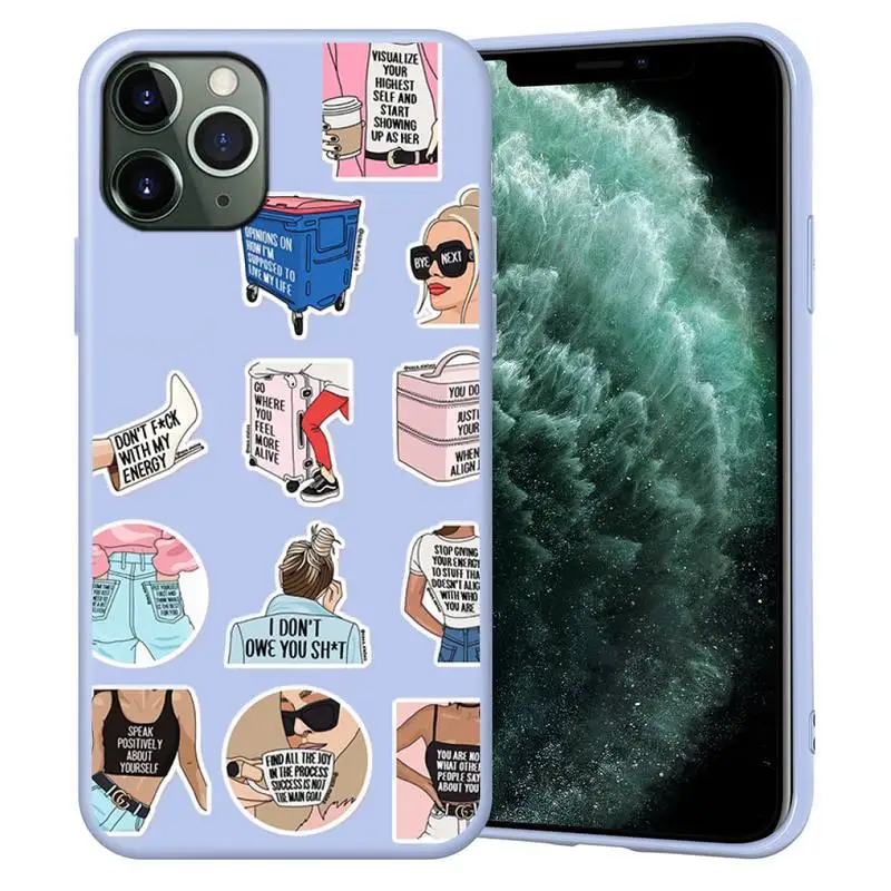 

Sabrina Brugmann Phone Case For Iphone X Case Pure White Soft Silicone Phone Case For SE&11 Pro Max