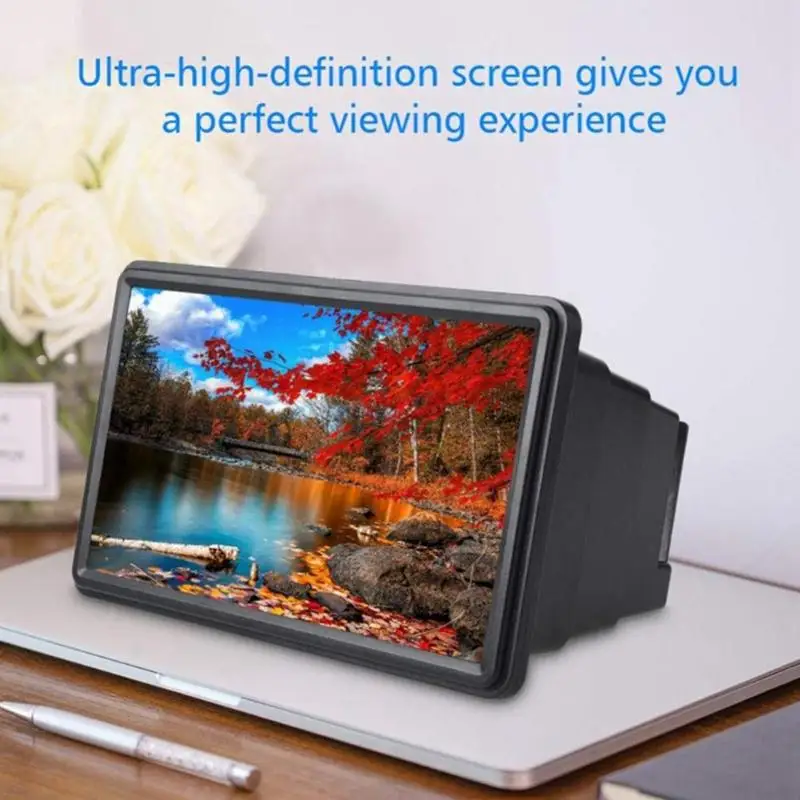 8 5 ''мобильный увеличитель для экрана телефона 1.5X 3D стереоскопический