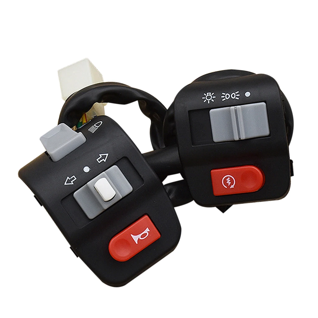 

2x DC12V Universal Handlebar Switch Light Switch on / Off Switch for Most