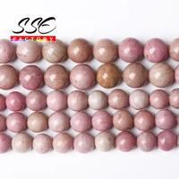 aaa natural rhodonite stone beads red rhodonite round loose beads 15 strand 4 6 8 10 12 mm for jewelry making diy bracelet o13